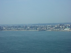 大橋から見える明石の街 大橋から見える明石の街
