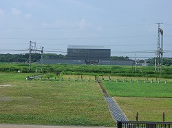 大極殿の復元工事現場