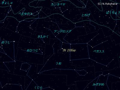 [星図] SN2006epの位置