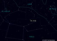 [PNG]/2007Bの発見星図