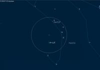 [PNG/星図]17P/ホームズ彗星