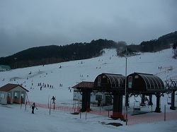 スキー場。