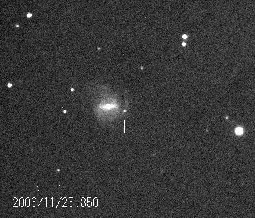 [JPEG]SN 2006qp発見画像