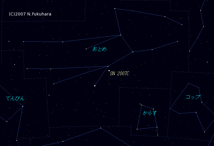 [PNG]/SN2007Cの発見星図